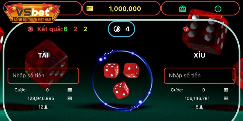 Game tài xỉu VSBET mang đến trải nghiệm giải trí vượt trội