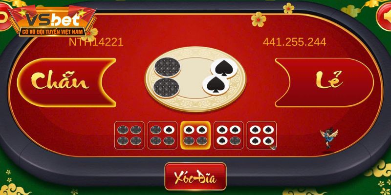 Game xóc đĩa VSBET mang đến những ván cược kịch tính