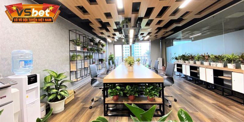 Trụ sở được phân chia chức năng rõ ràng giữa các phòng ban